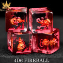 Fireball 4D6 Dice Set-1