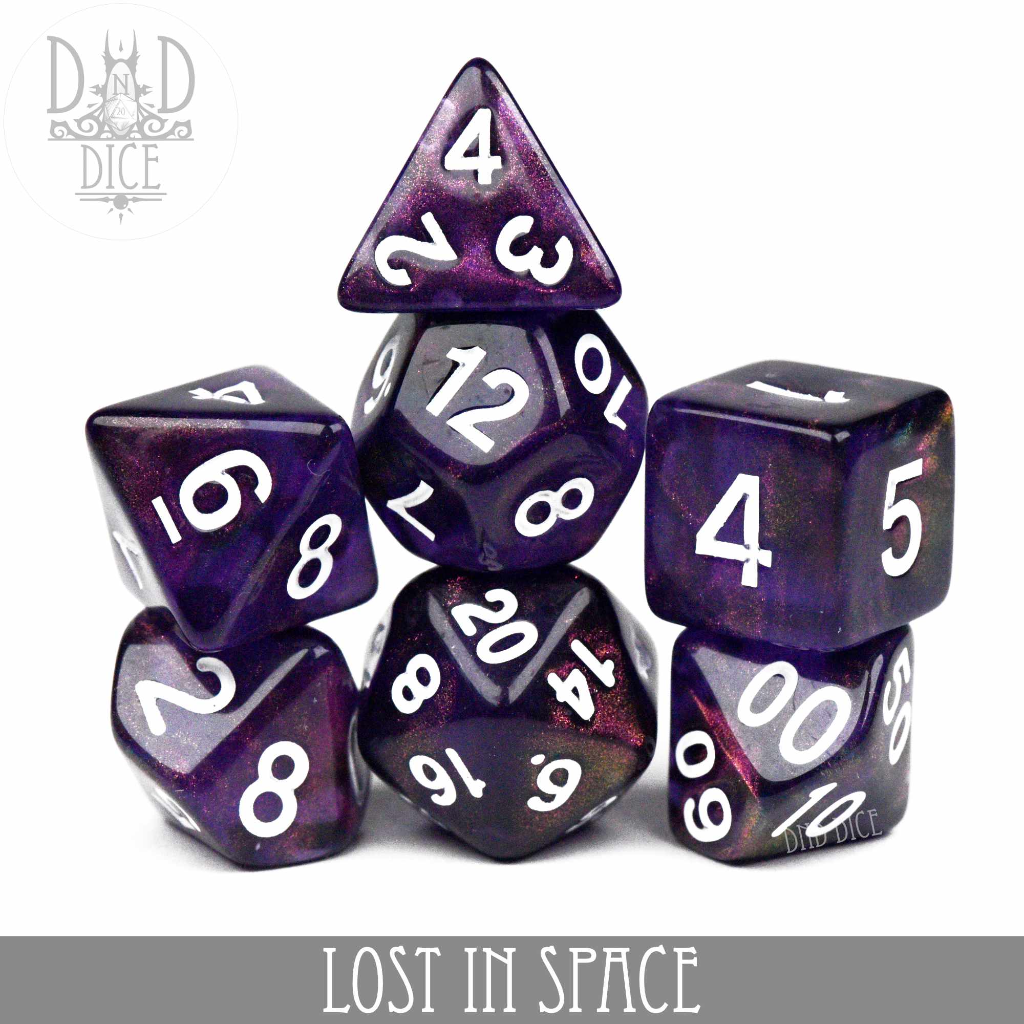 Lost in Space Dice Set - Bards & Cards