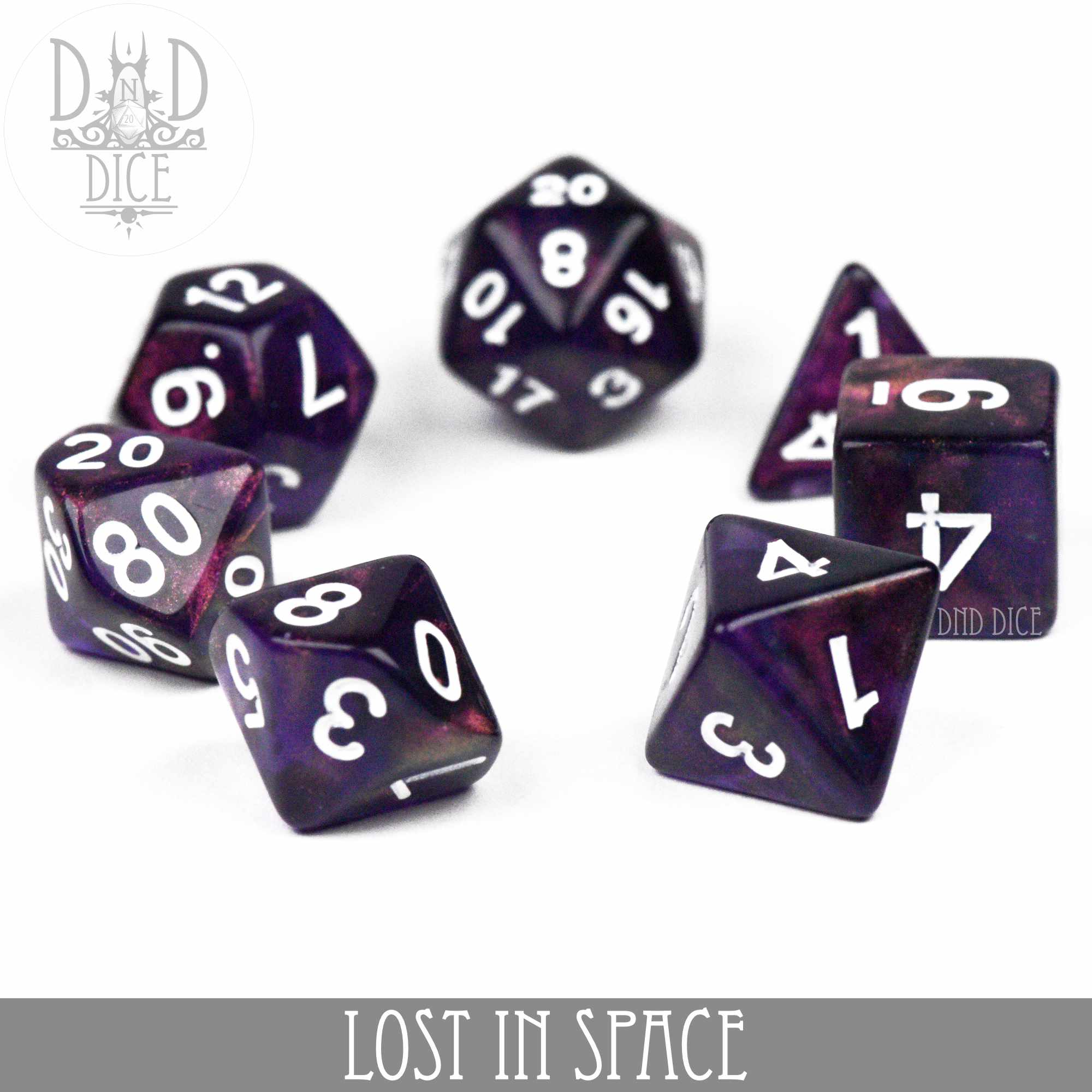 Lost in Space Dice Set - Bards & Cards