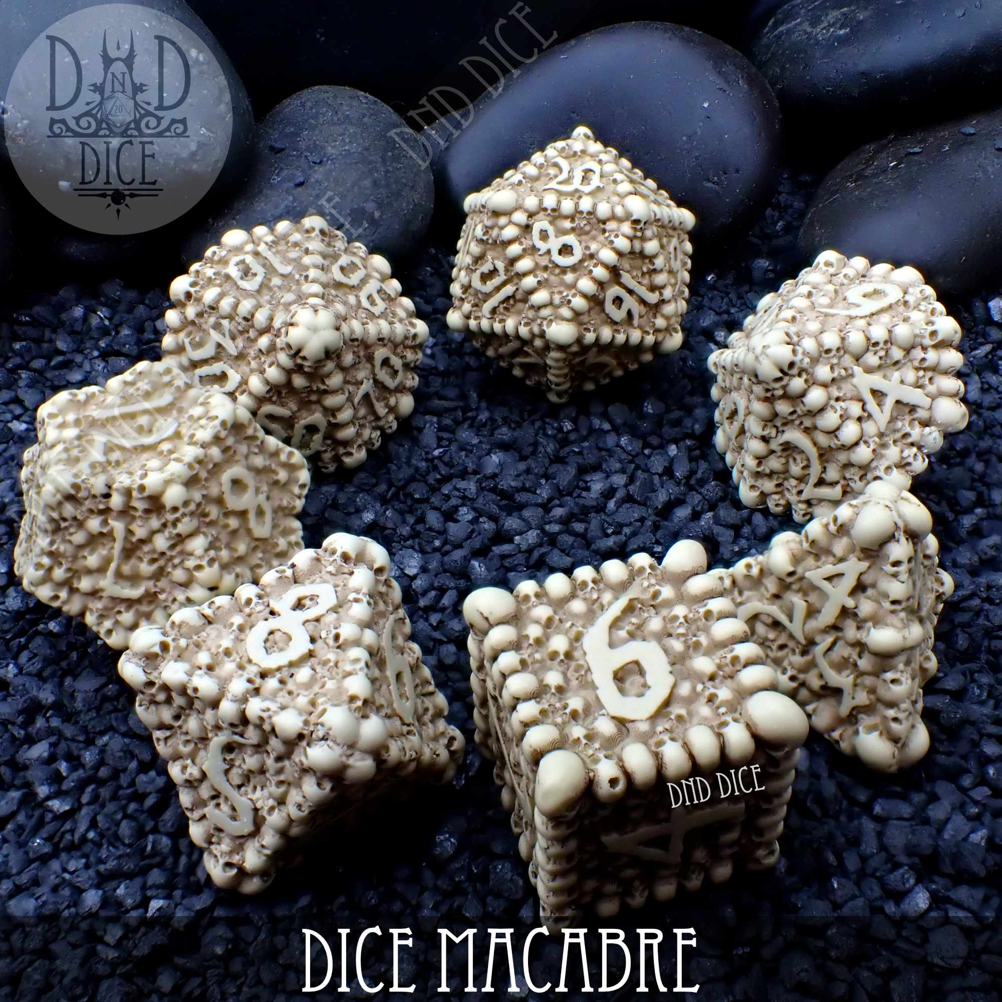 Dice Macabre Set - Bards & Cards