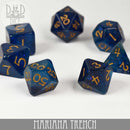 Mariana Trench Dice Set - Bards & Cards