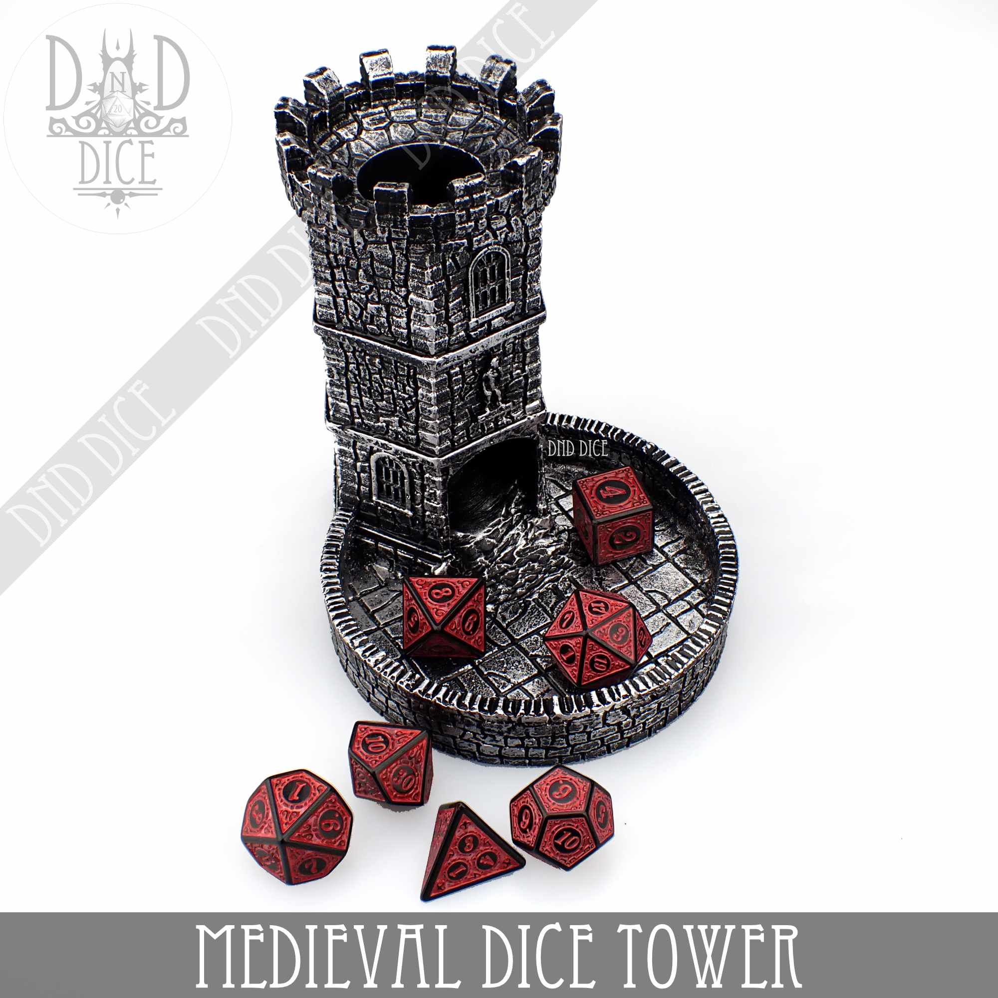 Medieval Dice Tower - Bards & Cards