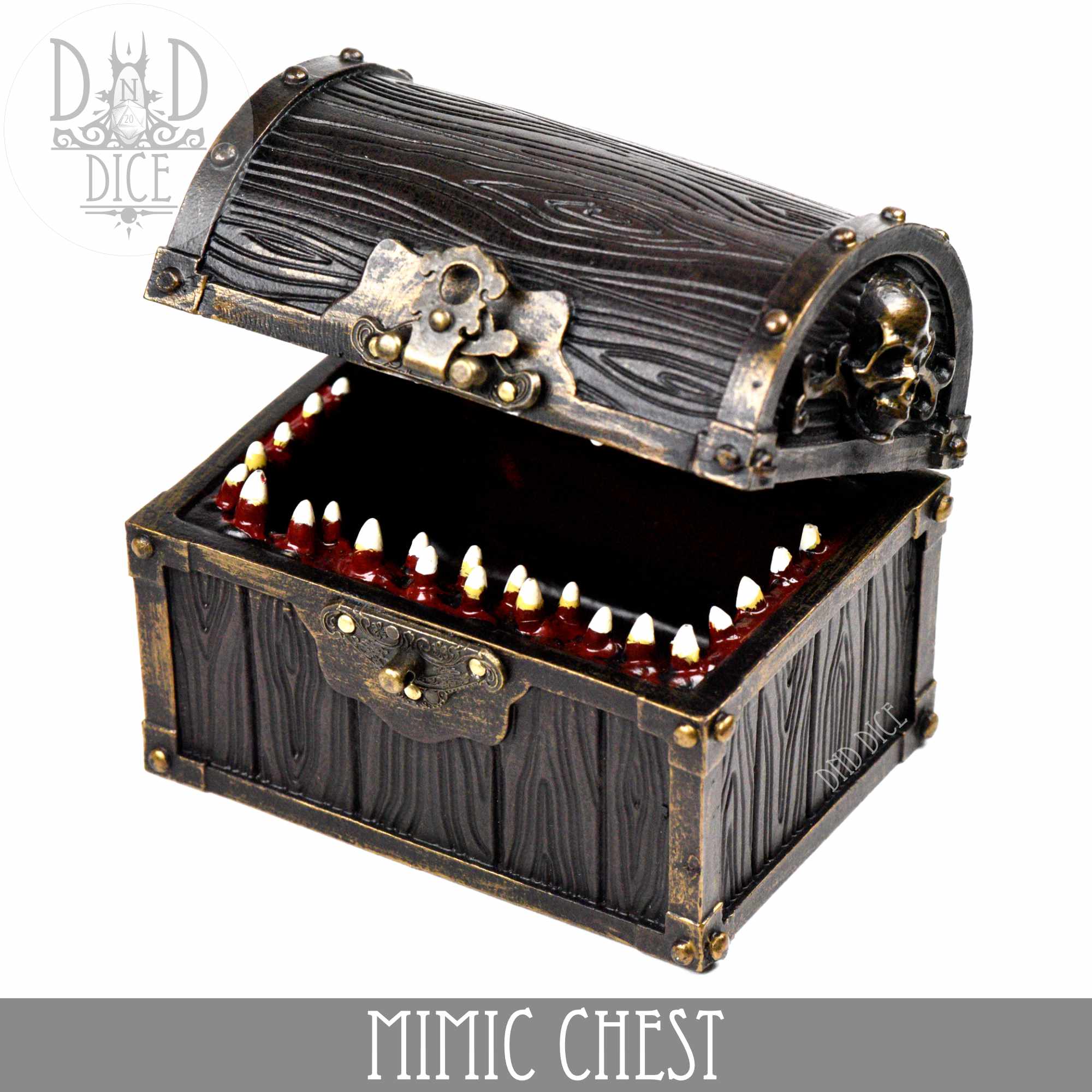 Mimic Chest Dice Box - Bards & Cards