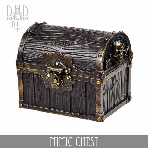 Mimic Chest Dice Box - Bards & Cards