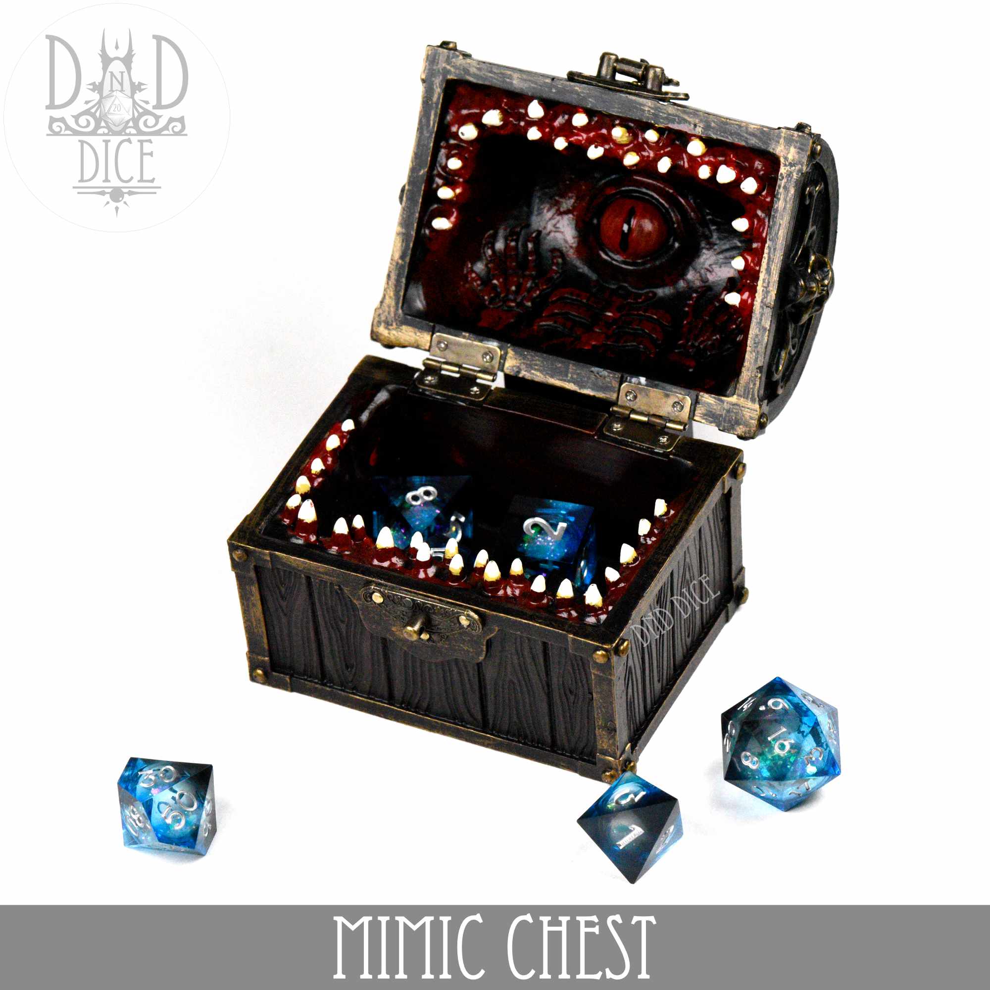 Mimic Chest Dice Box - Bards & Cards