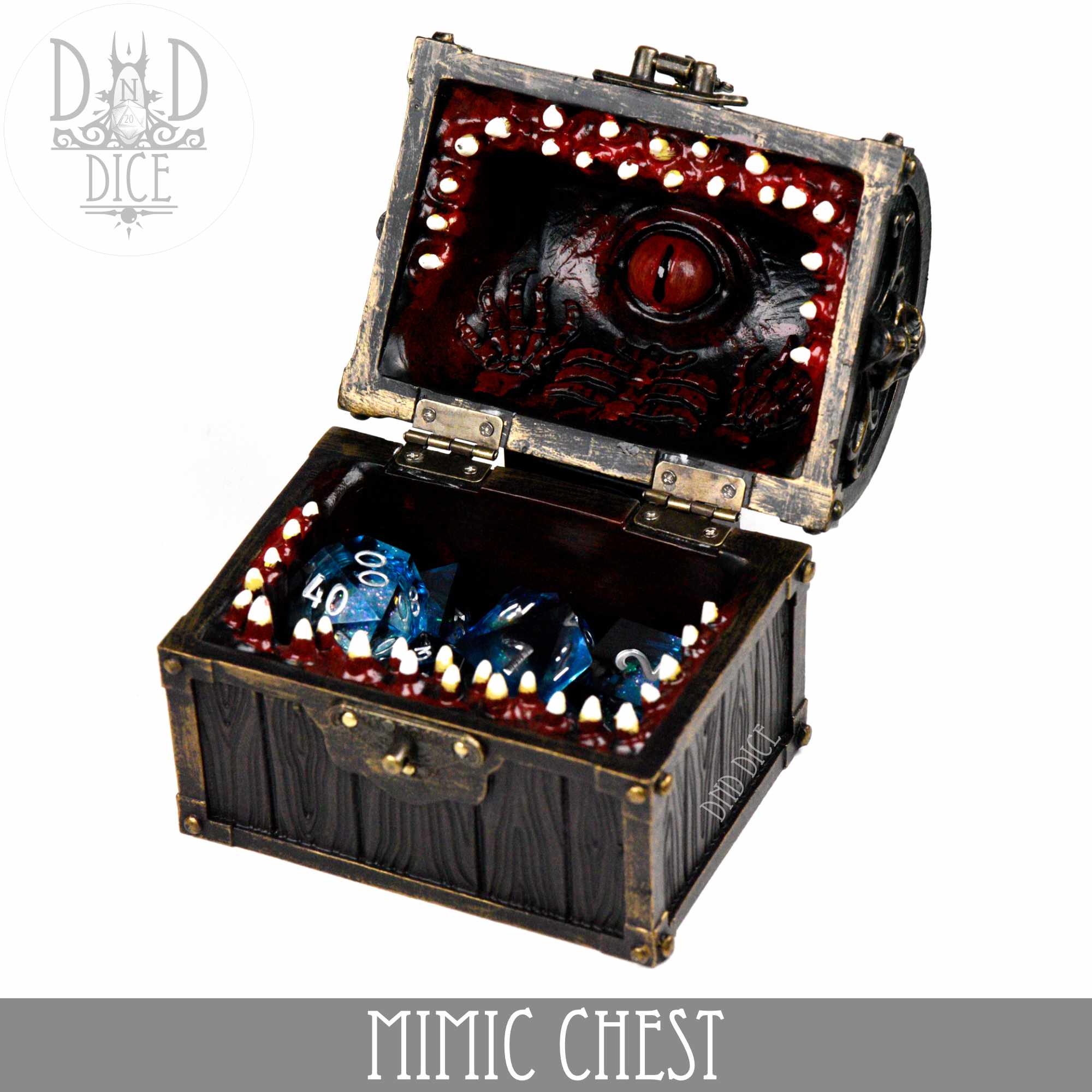 Mimic Chest Dice Box - Bards & Cards