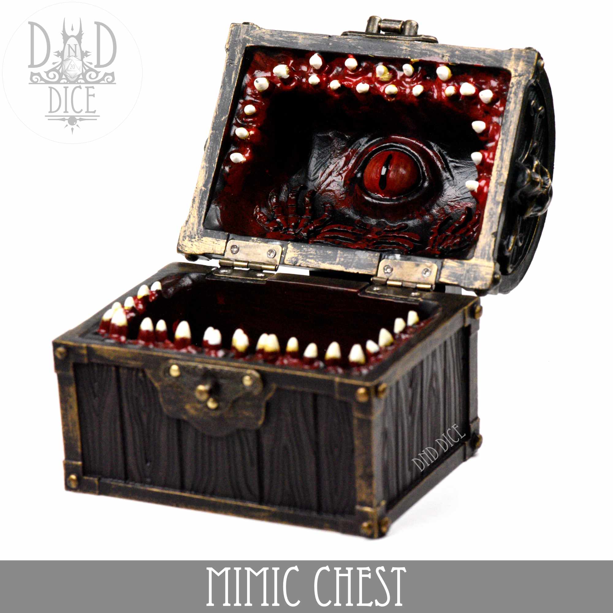 Mimic Chest Dice Box - Bards & Cards