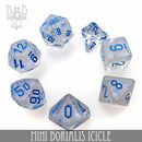 Mini Borialis Icicle Dice Set (10mm) - Bards & Cards
