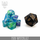 Mini Waterlily Dice Set (10mm) - Bards & Cards