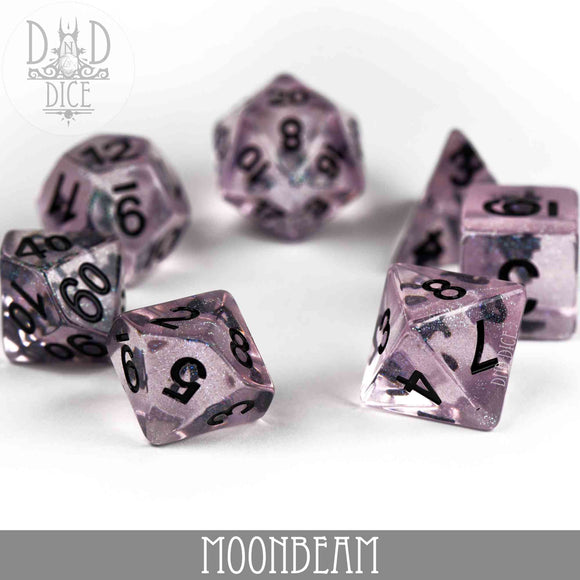 Moonbeam Dice Set - Bards & Cards
