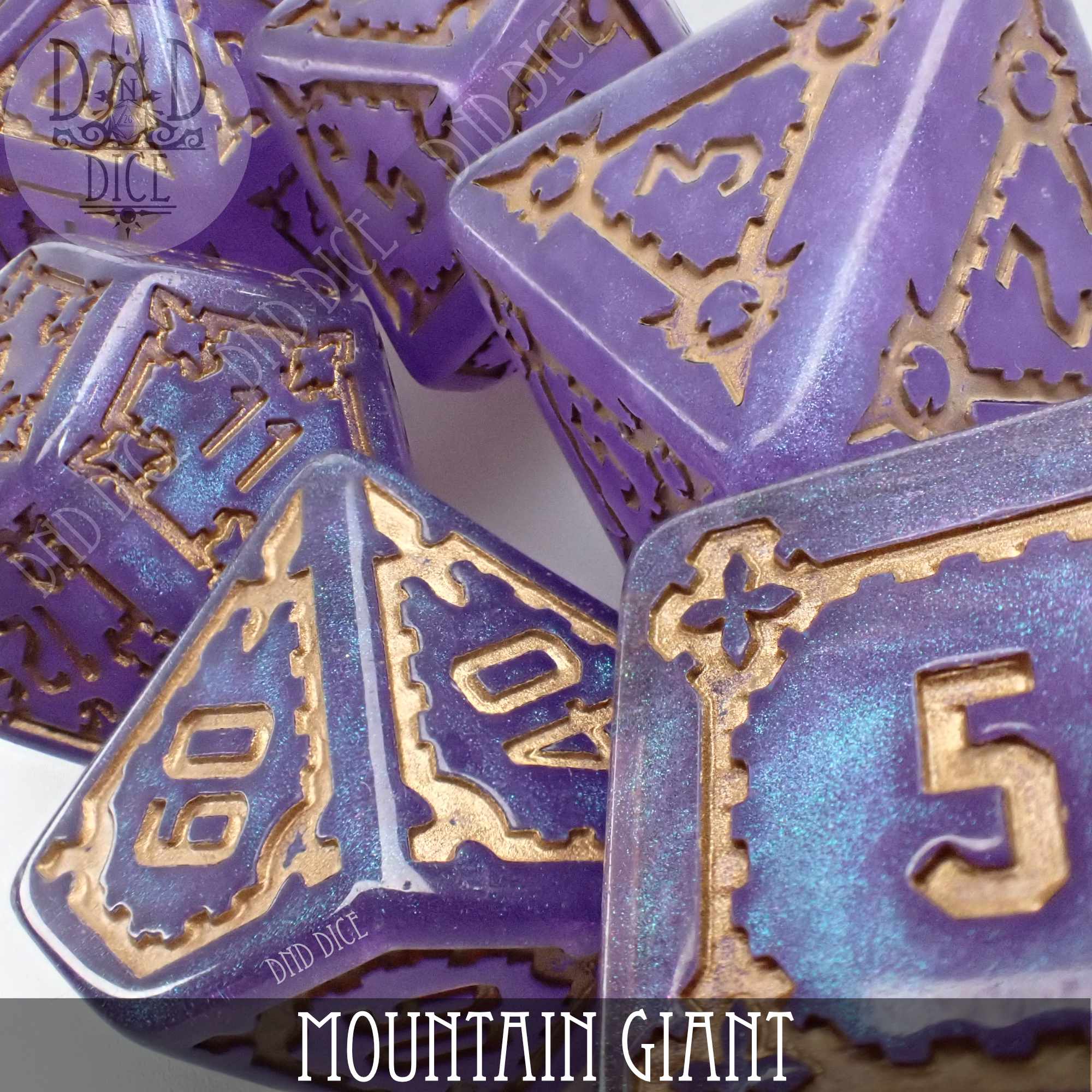 Mountain Giant Dice Set (Oversize) - Bards & Cards