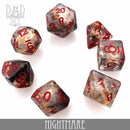 Nightmare Dice Set - Bards & Cards