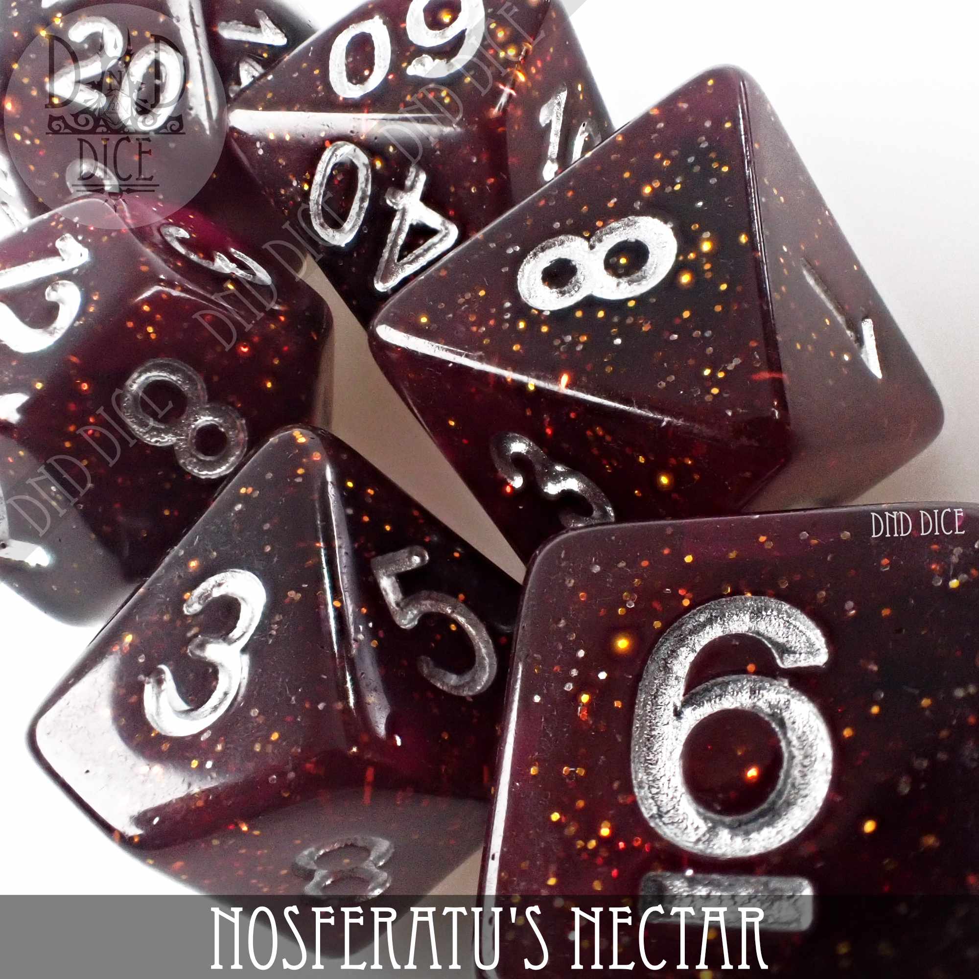 Nosferatu's Nectar Dice Set - Bards & Cards