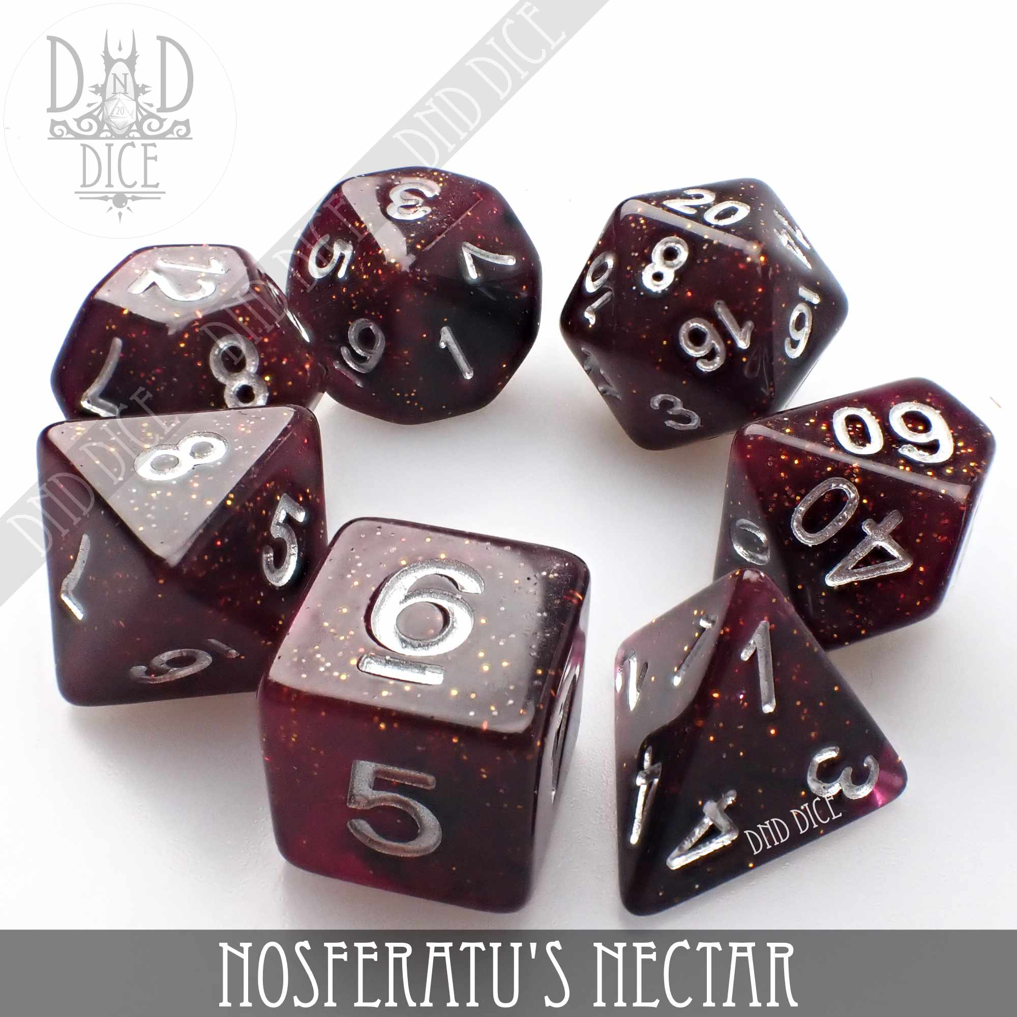 Nosferatu's Nectar Dice Set - Bards & Cards