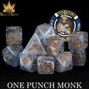 One Punch Monk 11 Dice Set - Bards & Cards
