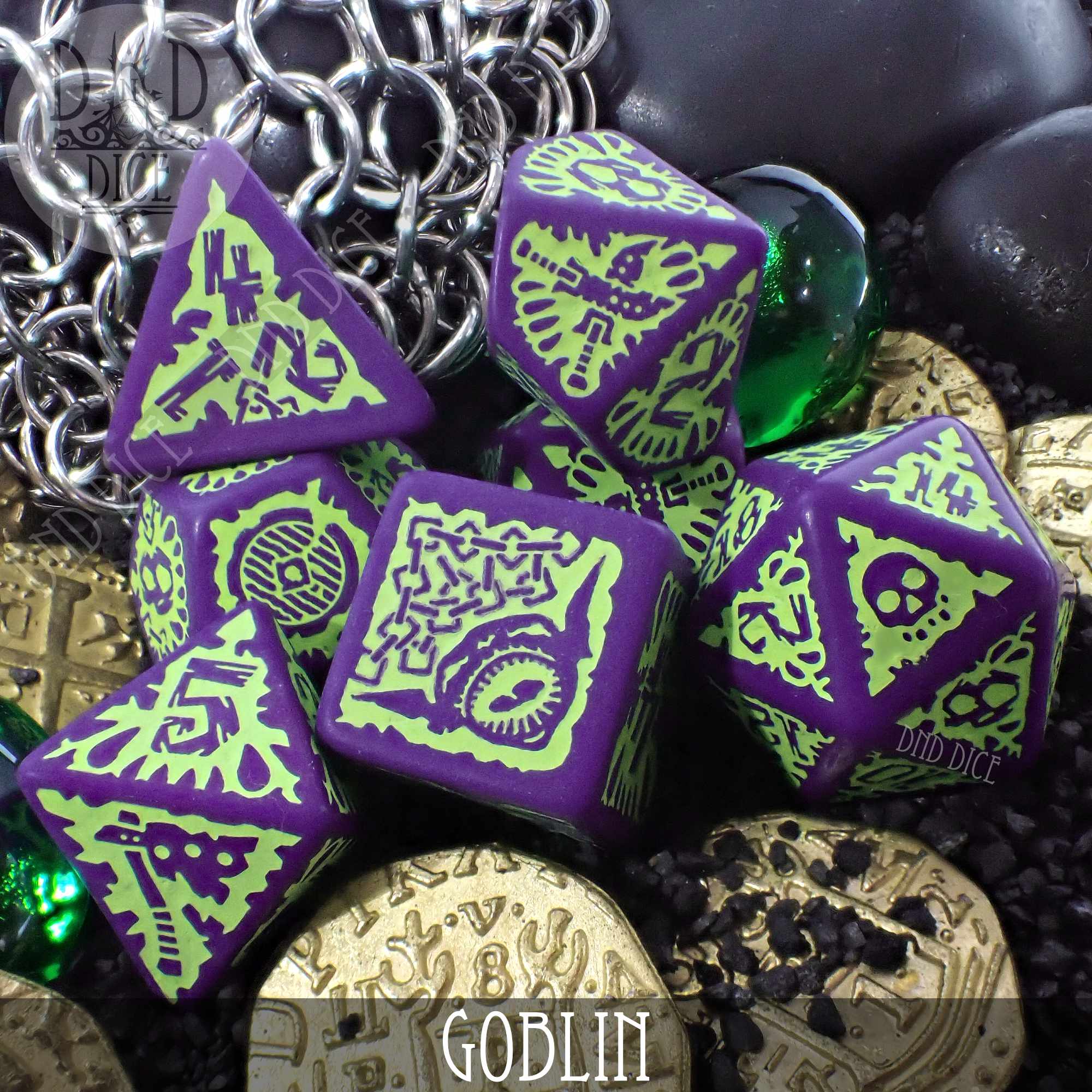 Pathfinder - Goblin Dice Set - Bards & Cards