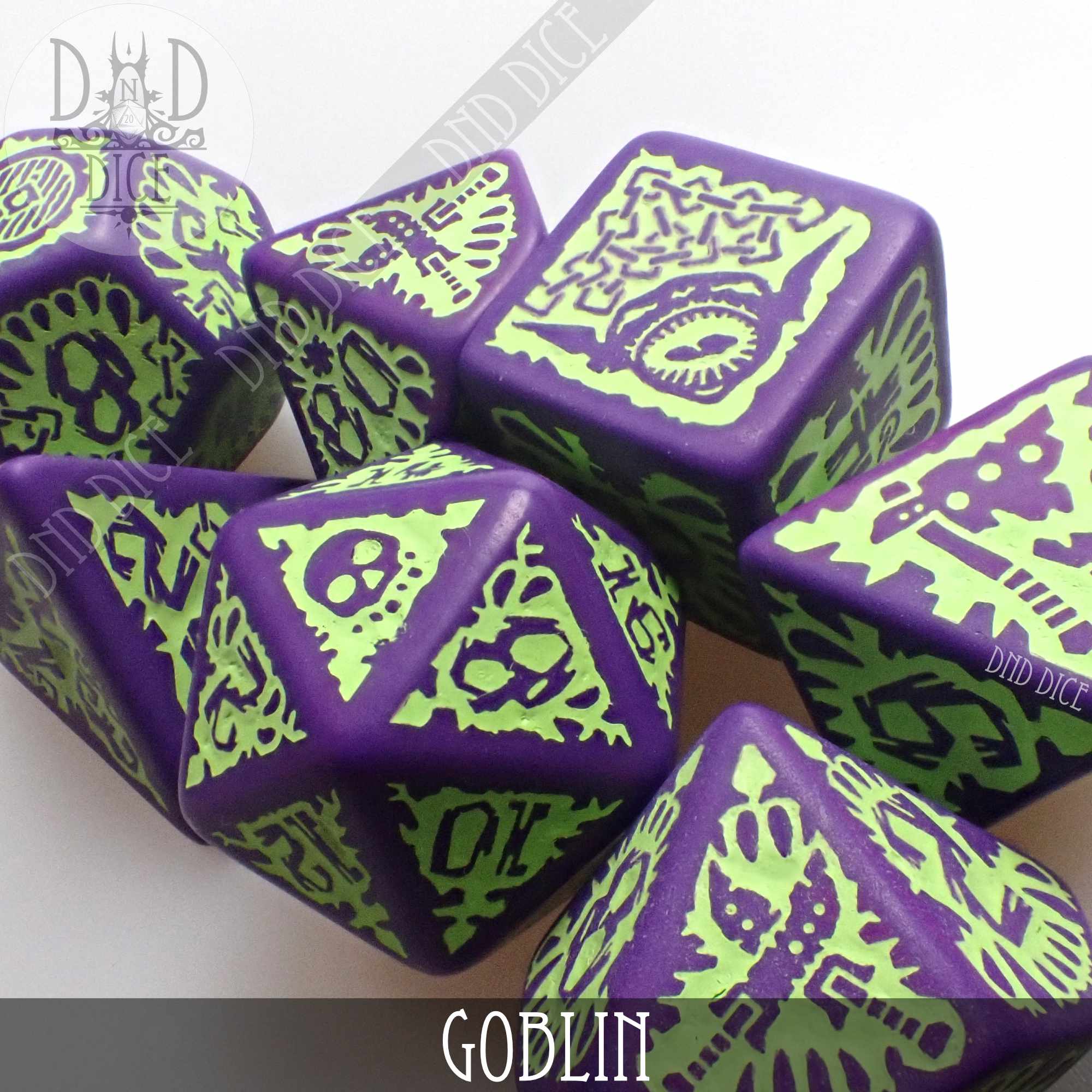 Pathfinder - Goblin Dice Set - Bards & Cards