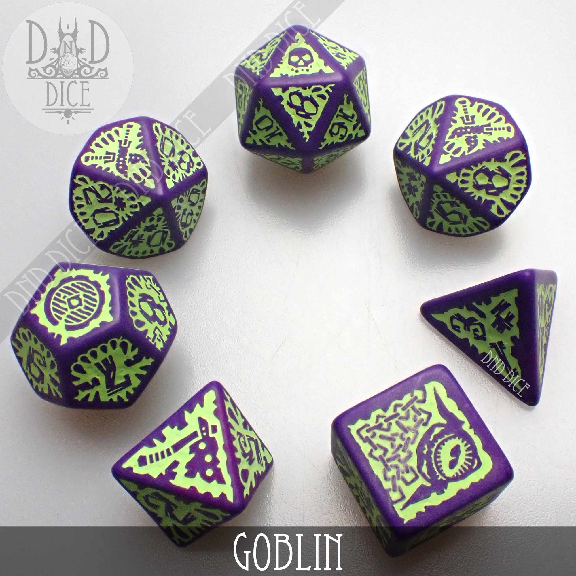 Pathfinder - Goblin Dice Set - Bards & Cards