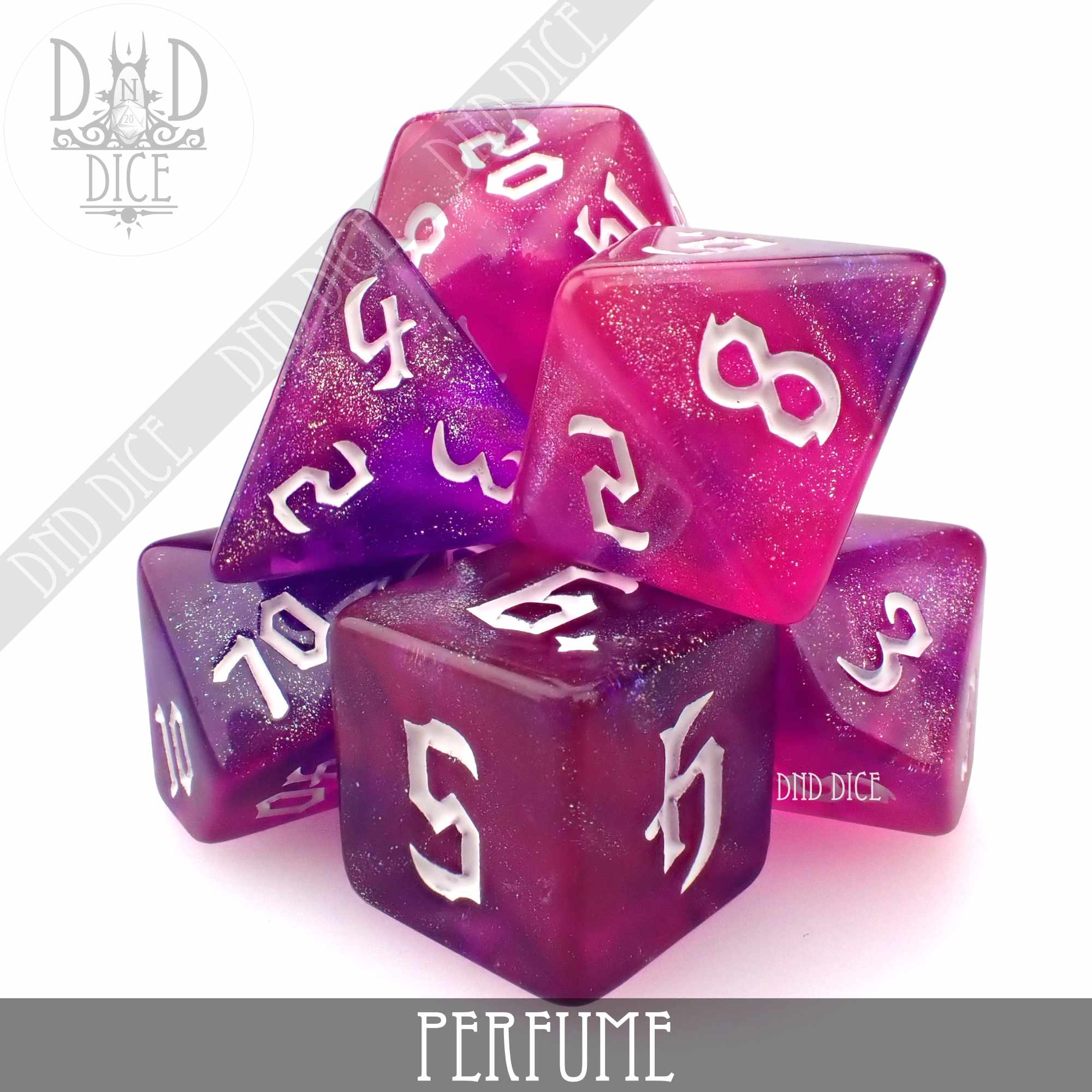 Perfume Dice Set - Bards & Cards