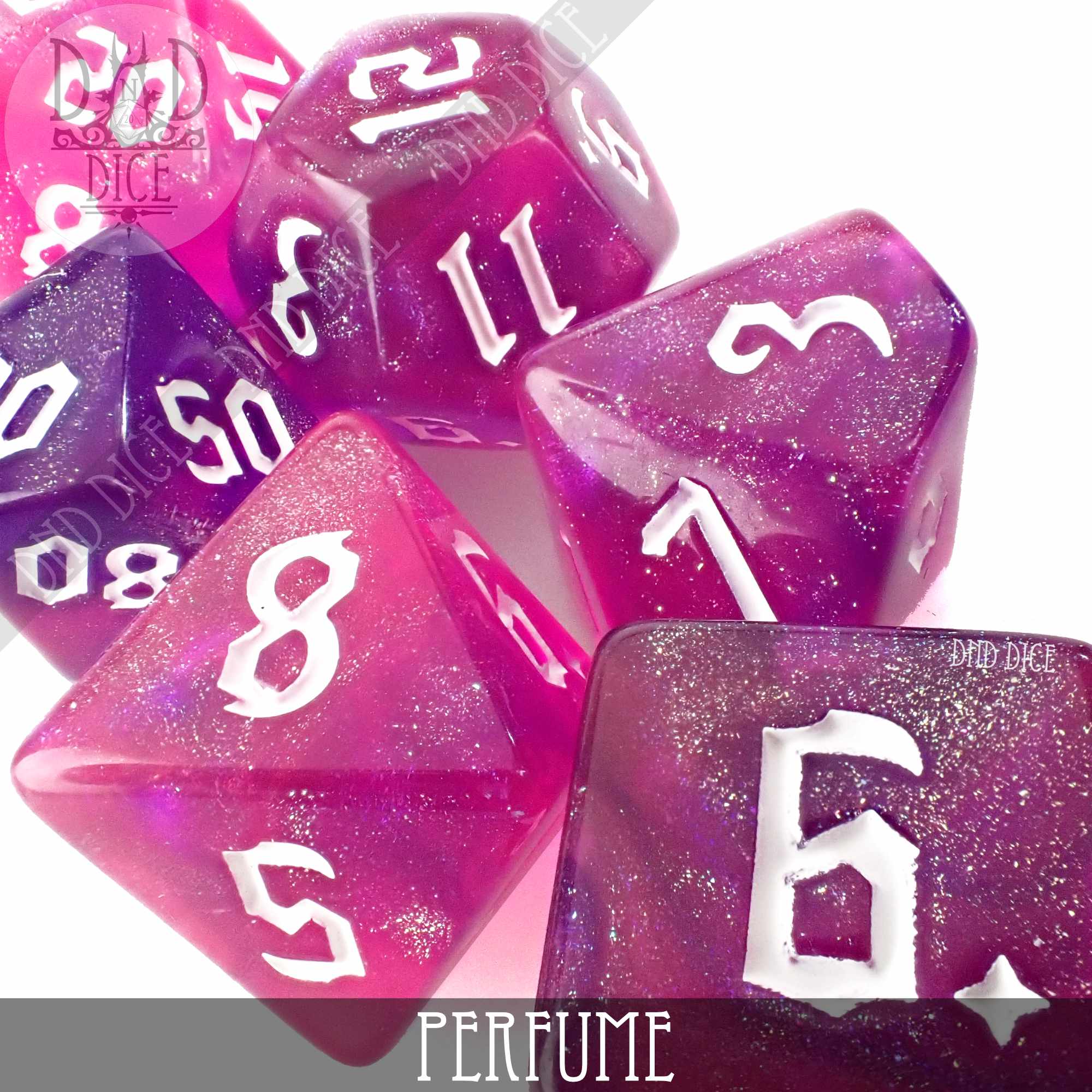 Perfume Dice Set - Bards & Cards