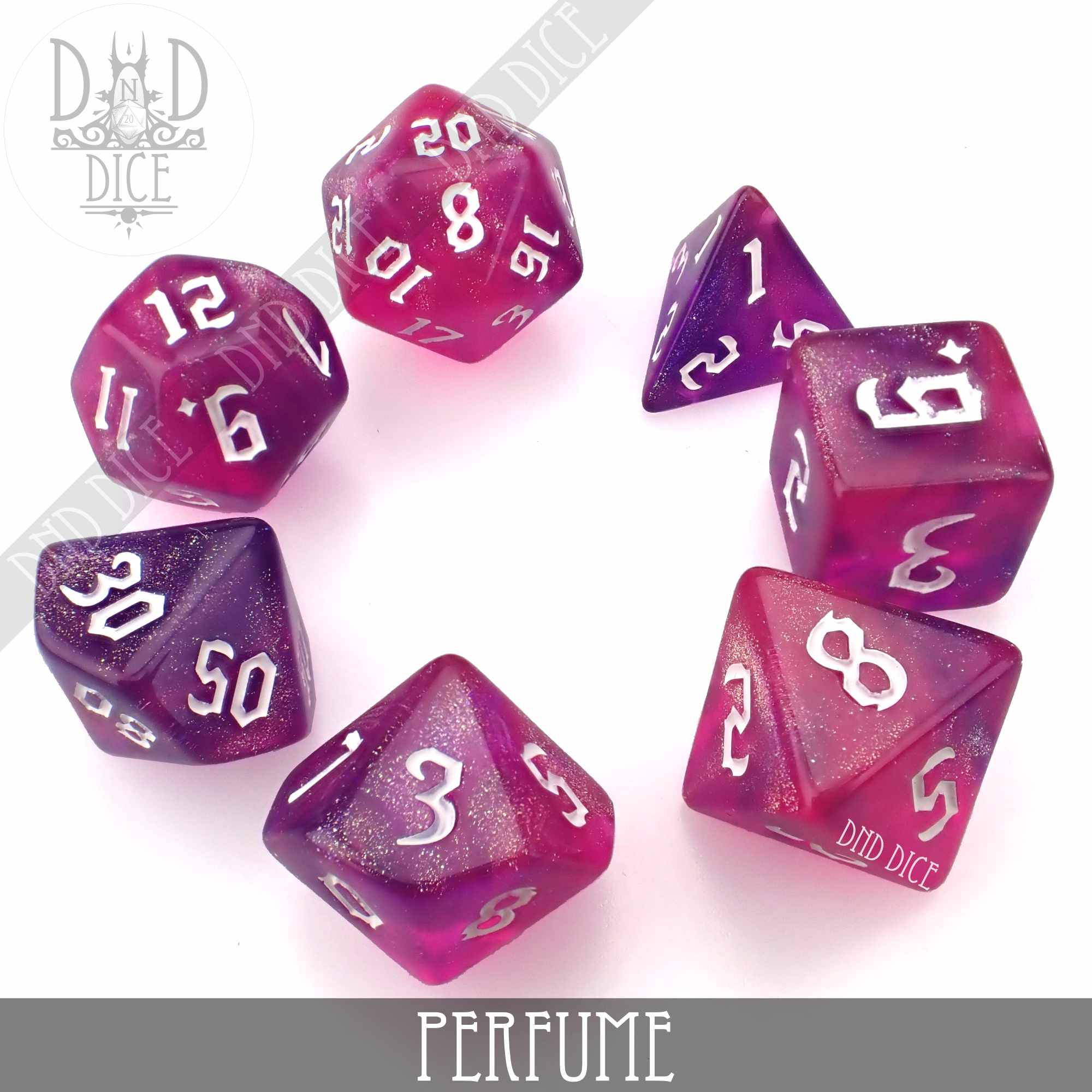 Perfume Dice Set - Bards & Cards