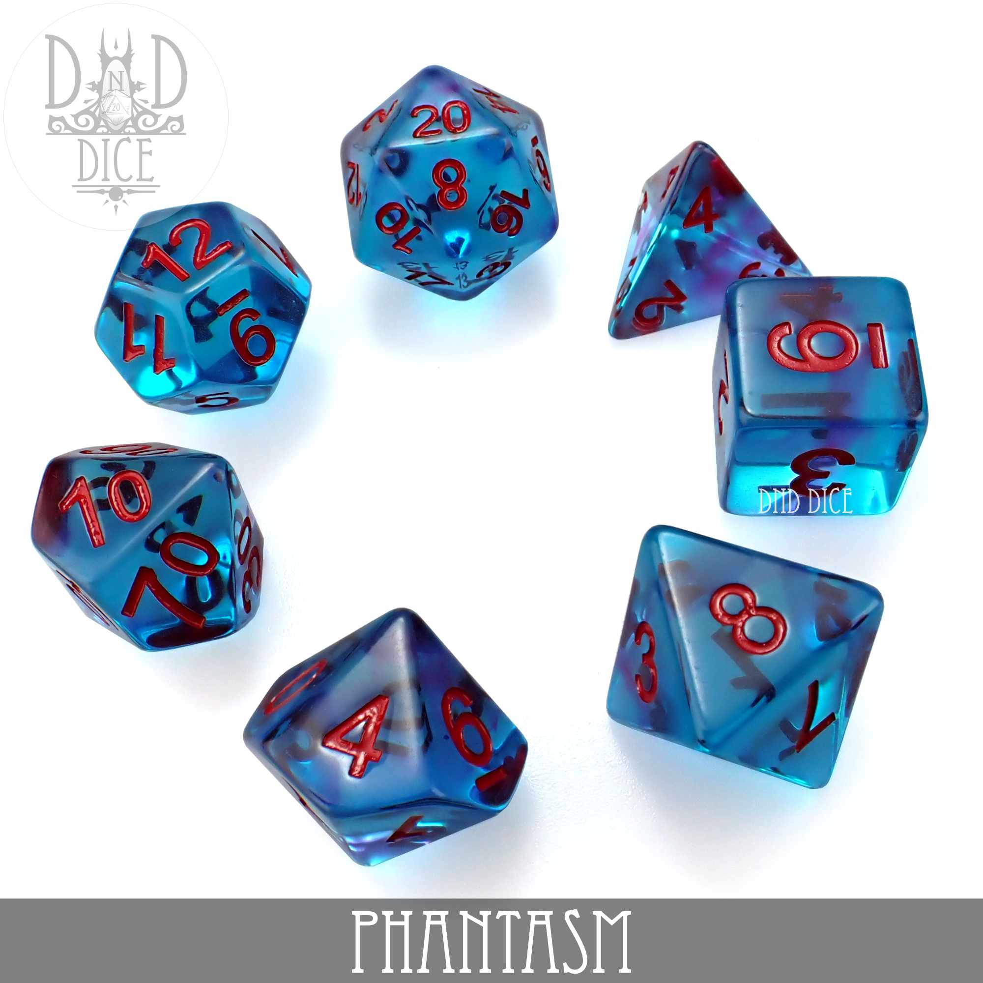 Phantasm Dice Set - Bards & Cards