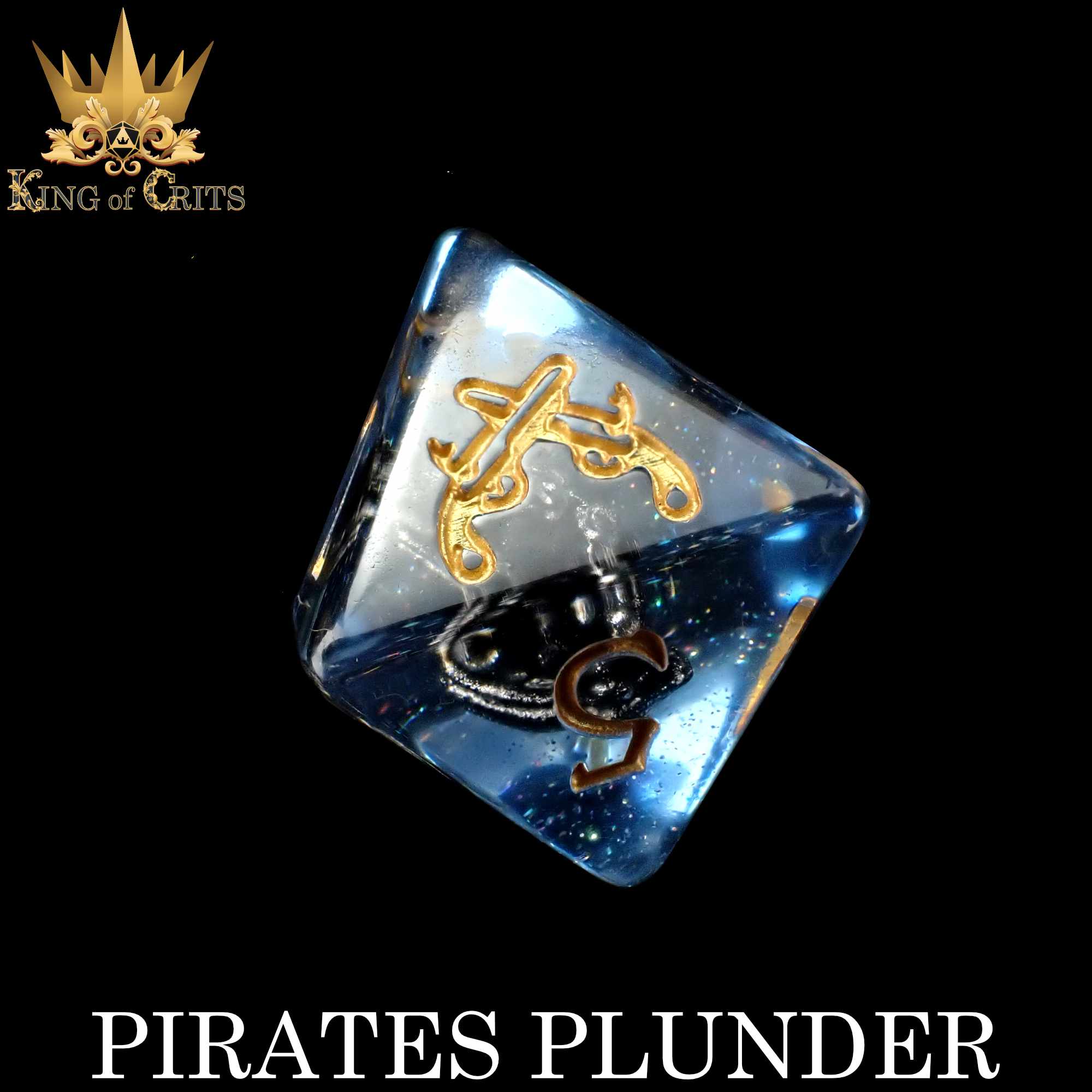 Pirates Plunder 11 Dice Set - Bards & Cards