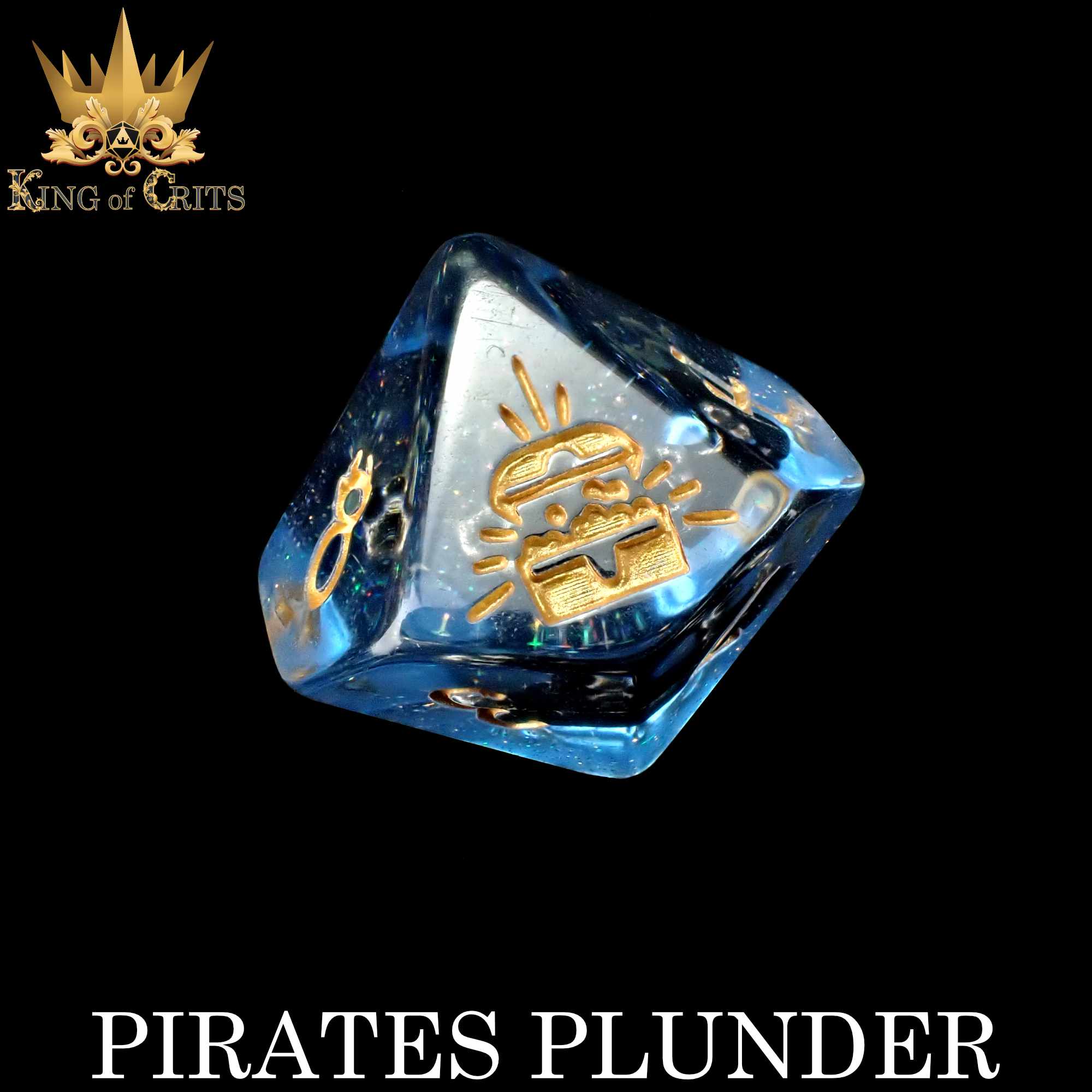 Pirates Plunder 11 Dice Set - Bards & Cards