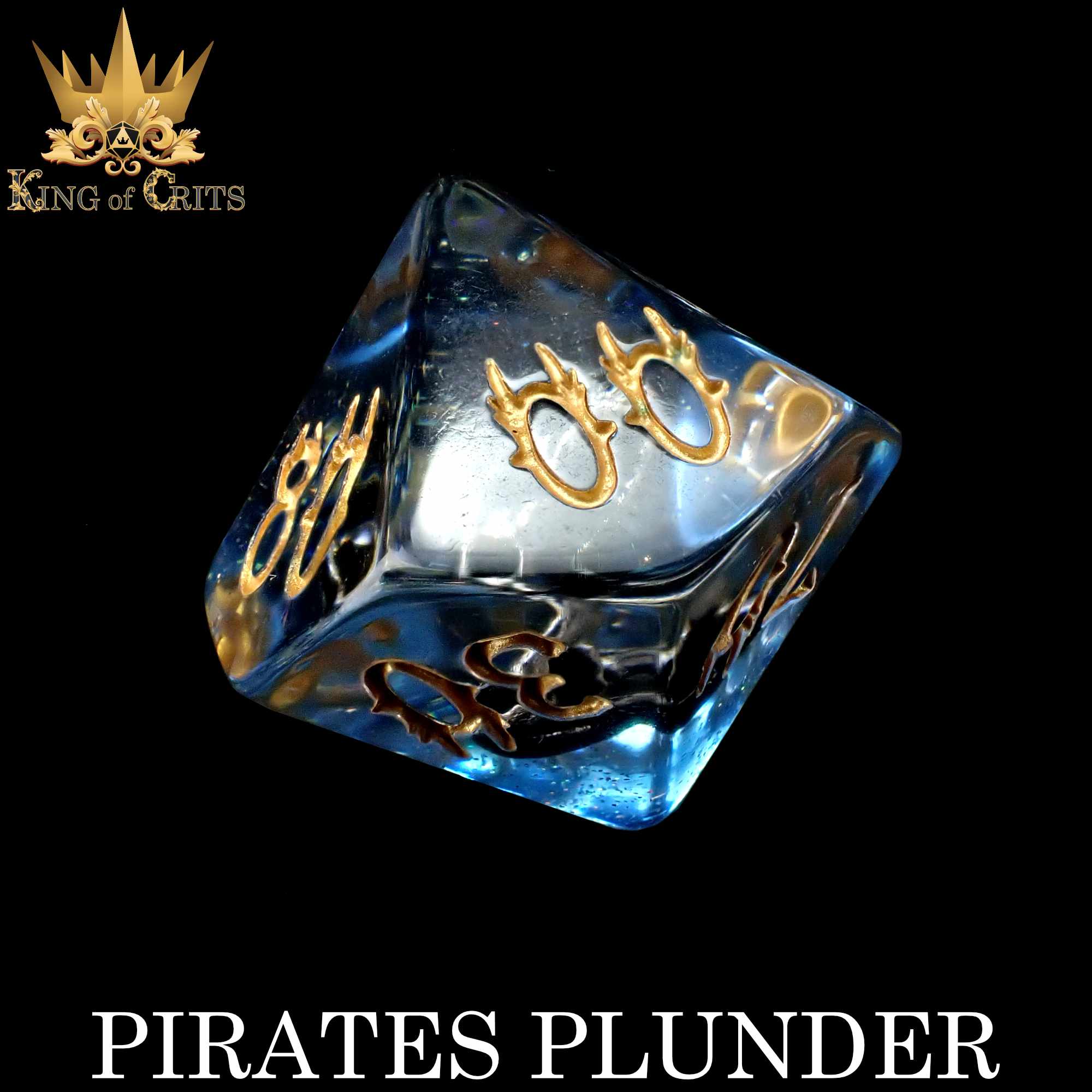 Pirates Plunder 11 Dice Set - Bards & Cards