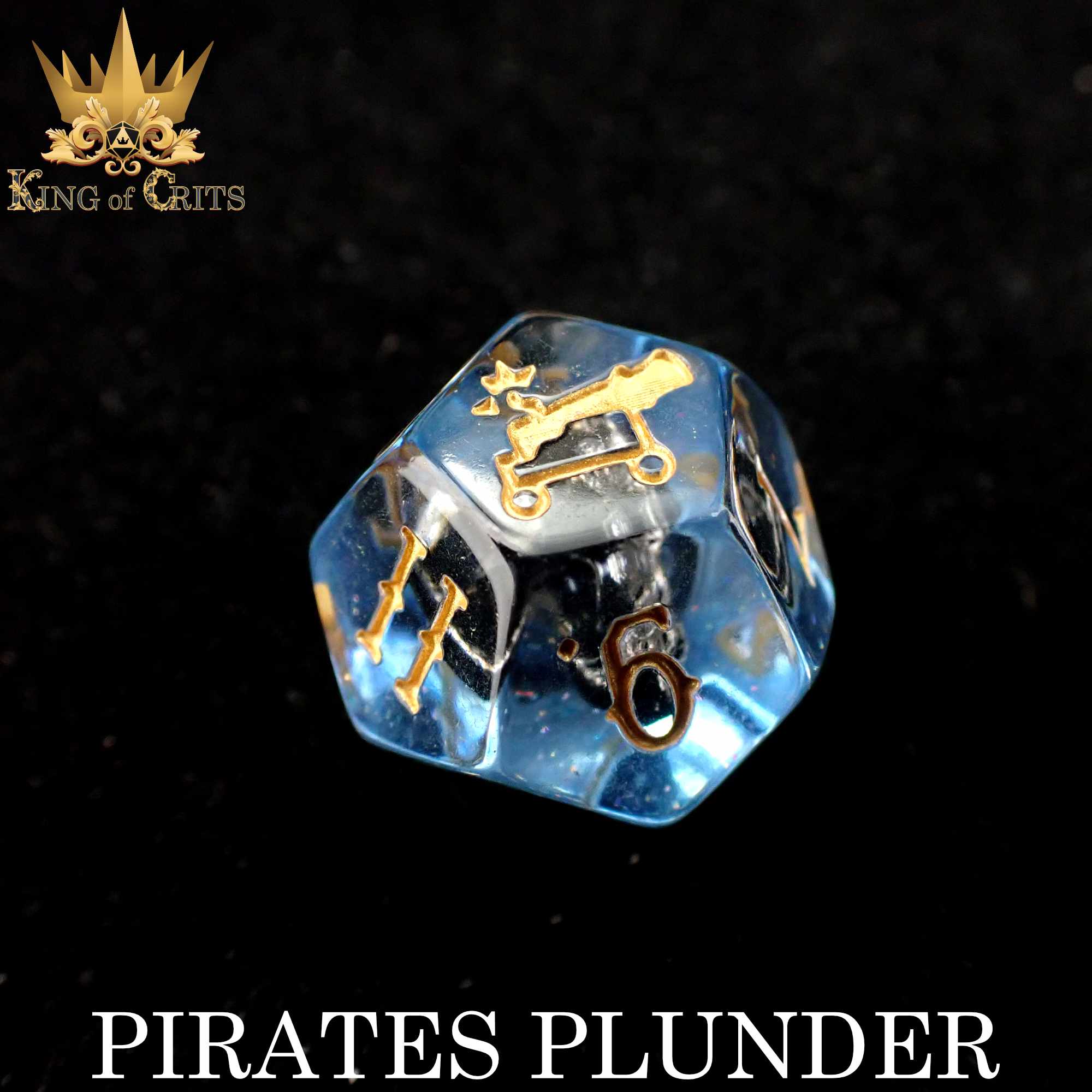 Pirates Plunder 11 Dice Set - Bards & Cards