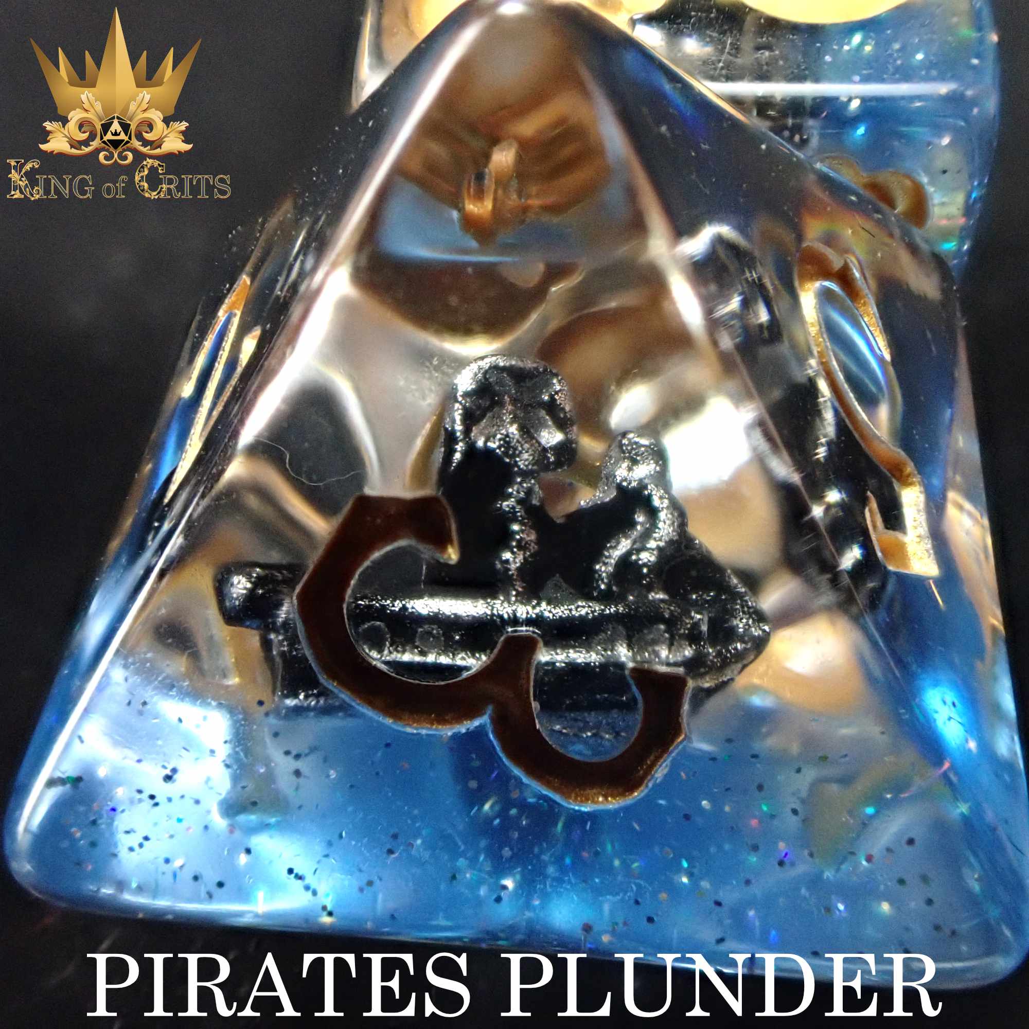 Pirates Plunder 11 Dice Set - Bards & Cards