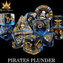 Pirates Plunder 11 Dice Set - Bards & Cards