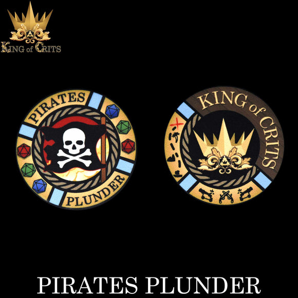 Pirates Plunder 11 Dice Set - Bards & Cards