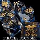 Pirates Plunder 11 Dice Set - Bards & Cards