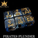 Pirates Plunder 11 Dice Set - Bards & Cards