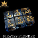Pirates Plunder 11 Dice Set - Bards & Cards