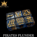 Pirates Plunder 11 Dice Set - Bards & Cards
