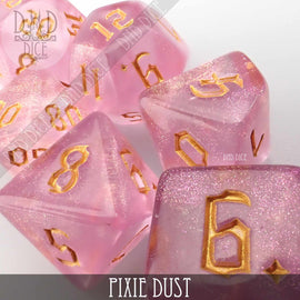 Pixie Dust Dice Set - Bards & Cards