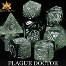 Plague Doctor 11 Dice Set - Bards & Cards
