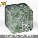 Plague Doctor 11 Dice Set - Bards & Cards