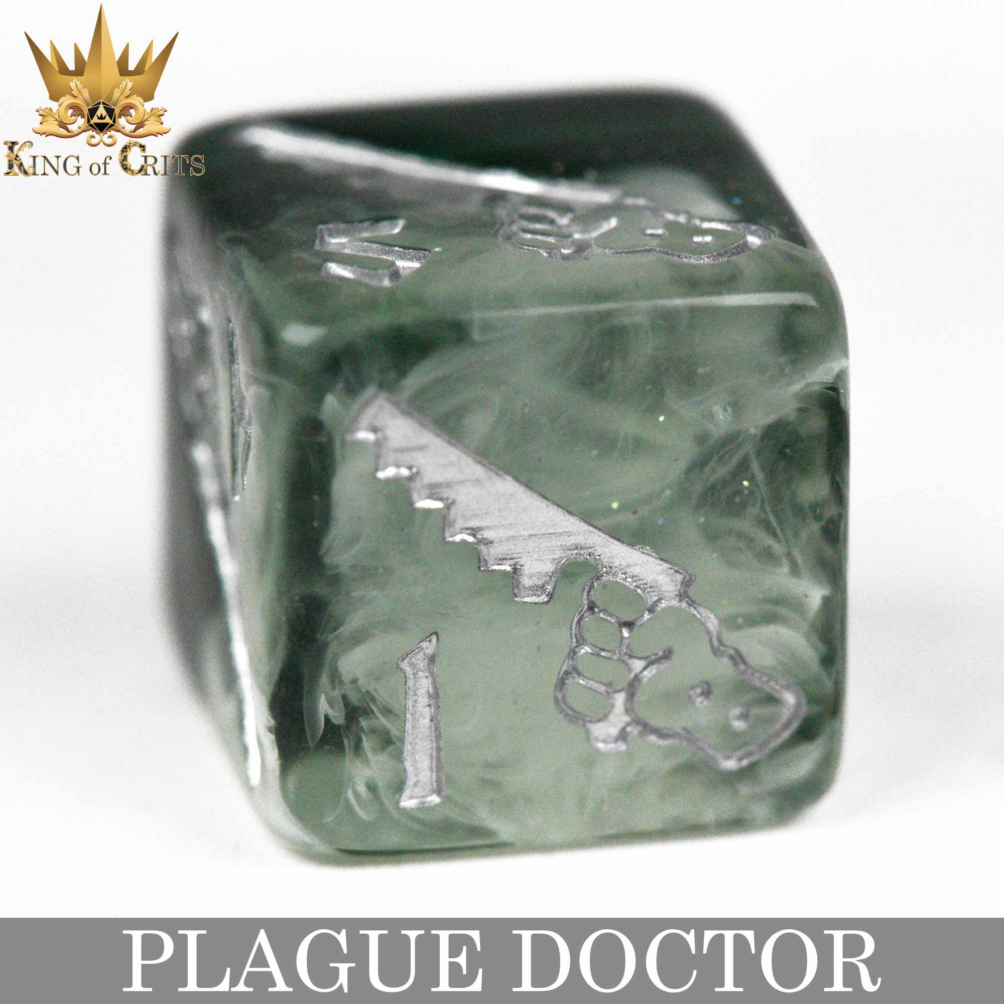 Plague Doctor 11 Dice Set - Bards & Cards