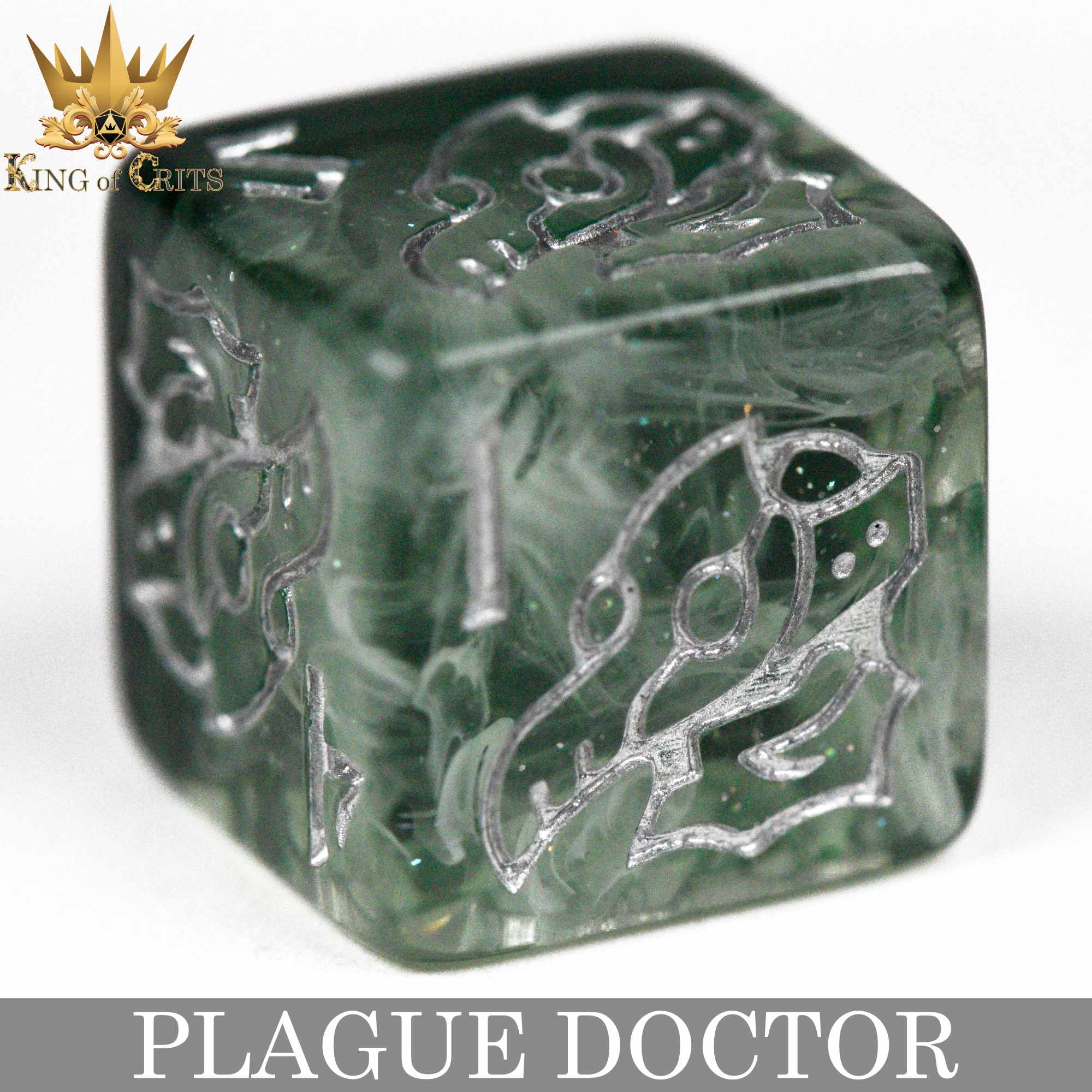 Plague Doctor 11 Dice Set - Bards & Cards