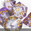 Plane Shift Liquid Core Dice Set - Bards & Cards