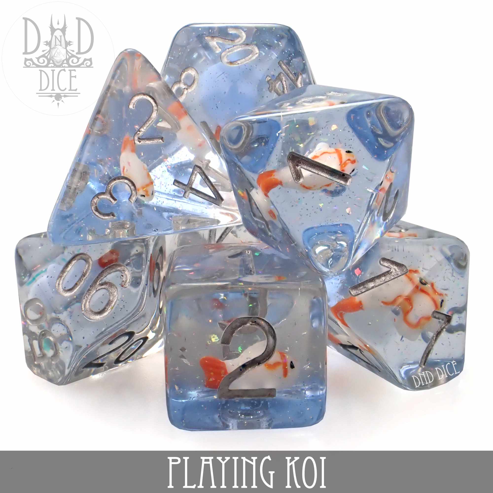 Playing Koi Dice Set - Bards & Cards