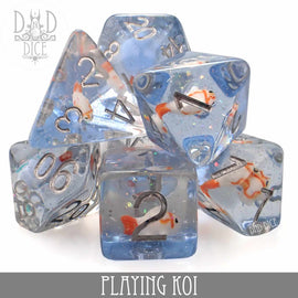 Playing Koi Dice Set - Bards & Cards