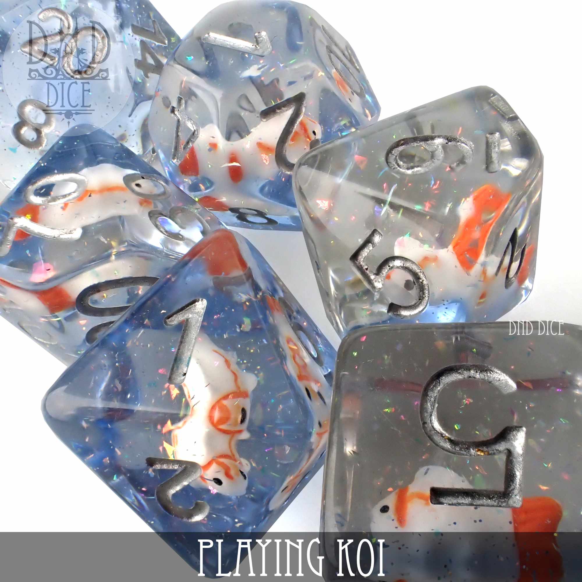 Playing Koi Dice Set - Bards & Cards