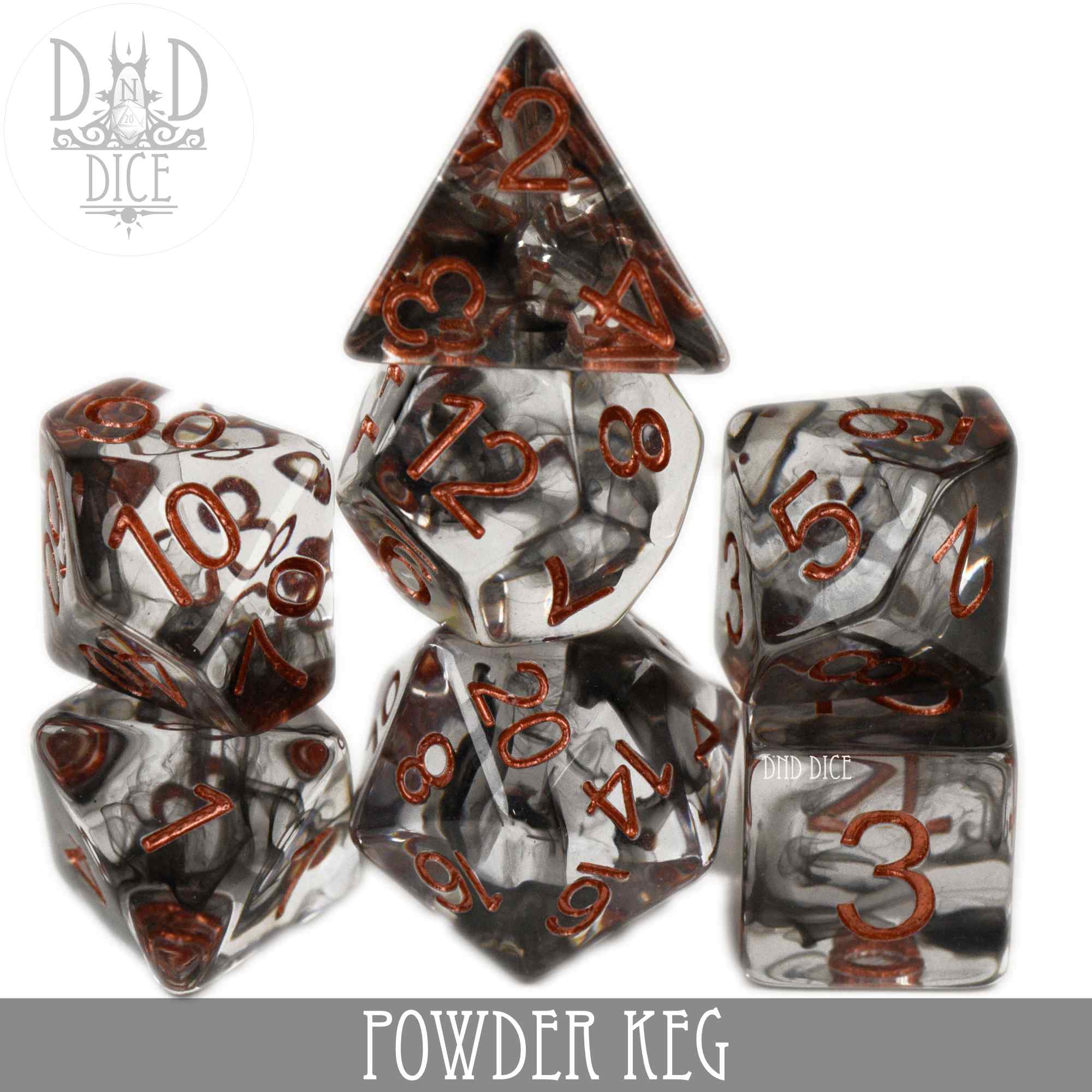 Powder Keg Dice Set - Bards & Cards