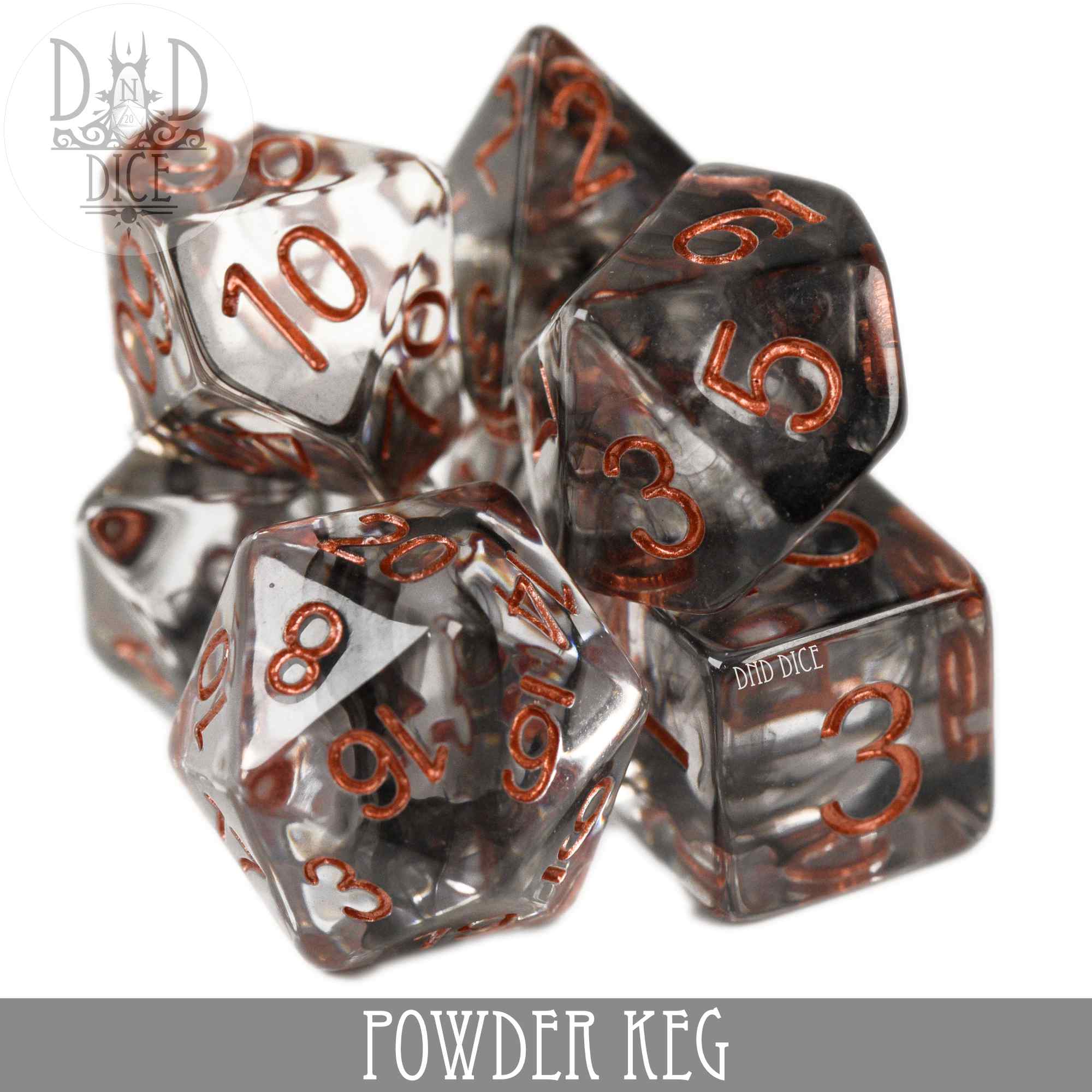 Powder Keg Dice Set - Bards & Cards