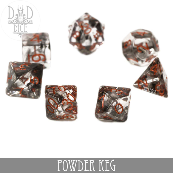 Powder Keg Dice Set - Bards & Cards