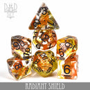 Radiant Shield Dice Set - Bards & Cards